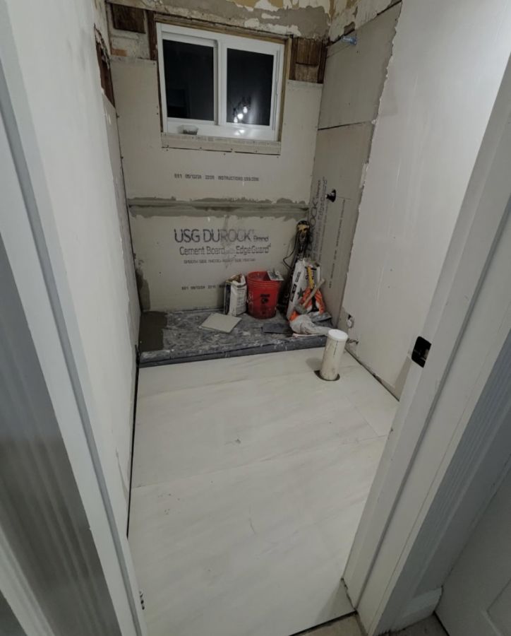 Shower waterproofing